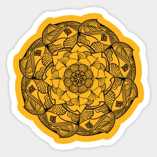 Mandala Design Sticker